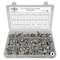 Boltsandnuts.Com Metric A2 Stainless Steel Hex Flange Bolts & Nuts Assortment - 232 PCS Assortment Kit #207 - alternate 1
